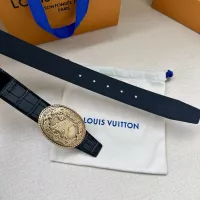 $68.00 USD Louis Vuitton AAA Quality Belts In 3.5cm For Men #1328216