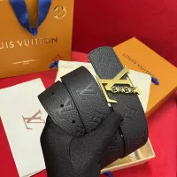 $64.00 USD Louis Vuitton AAA Quality Belts In 4.0cm For Men #1328501