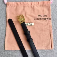 $52.00 USD MIU MIU AAA Quality Belts In 2.0cm For Women #1328553