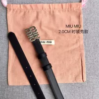 $52.00 USD MIU MIU AAA Quality Belts In 2.0cm For Women #1328554