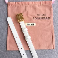 $52.00 USD MIU MIU AAA Quality Belts In 2.0cm For Women #1328556