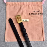 $52.00 USD MIU MIU AAA Quality Belts In 2.0cm For Women #1328563