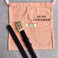$52.00 USD MIU MIU AAA Quality Belts In 2.0cm For Women #1328564