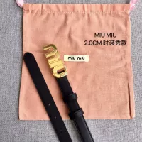$52.00 USD MIU MIU AAA Quality Belts In 2.0cm For Women #1328573