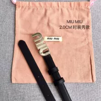 $52.00 USD MIU MIU AAA Quality Belts In 2.0cm For Women #1328574