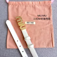 $52.00 USD MIU MIU AAA Quality Belts In 2.0cm For Women #1328585