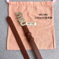 $52.00 USD MIU MIU AAA Quality Belts In 2.0cm For Women #1328589