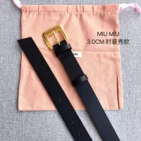 $52.00 USD MIU MIU AAA Quality Belts In 3.0cm For Women #1328592