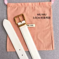 $52.00 USD MIU MIU AAA Quality Belts In 3.5cm For Women #1328607