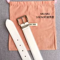 $52.00 USD MIU MIU AAA Quality Belts In 3.5cm For Women #1328609