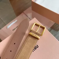 $60.00 USD MIU MIU AAA Quality Belts In 3.5cm For Women #1328618