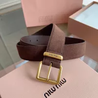 $60.00 USD MIU MIU AAA Quality Belts In 3.5cm For Women #1328619