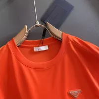 $92.00 USD Prada T-Shirts Short Sleeved For Men #1329156