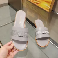 $80.00 USD Christian Dior Slippers For Women #1329196