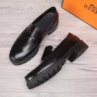 $96.00 USD Hermes Leather Shoes For Men #1329631
