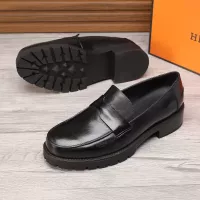 $96.00 USD Hermes Leather Shoes For Men #1329631