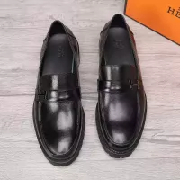 $96.00 USD Hermes Leather Shoes For Men #1329633