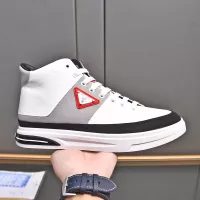 $85.00 USD Prada High Top Shoes For Men #1329665