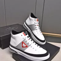 $85.00 USD Prada High Top Shoes For Men #1329665