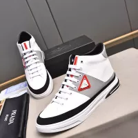 $85.00 USD Prada High Top Shoes For Men #1329665