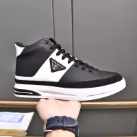 $85.00 USD Prada High Top Shoes For Men #1329666