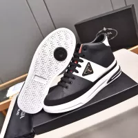 $85.00 USD Prada High Top Shoes For Men #1329666
