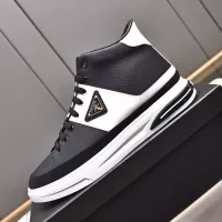 $85.00 USD Prada High Top Shoes For Men #1329666