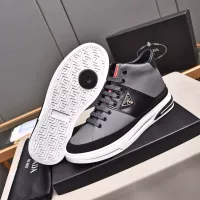 $85.00 USD Prada High Top Shoes For Men #1329667