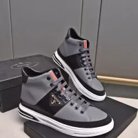 $85.00 USD Prada High Top Shoes For Men #1329667