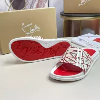 $52.00 USD Christian Louboutin CL Slippers For Men #1329716