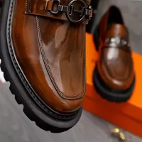 $125.00 USD Hermes Leather Shoes For Men #1329874