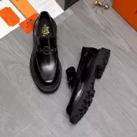 $125.00 USD Hermes Leather Shoes For Men #1329875