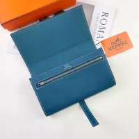 $60.00 USD Hermes AAA Quality Wallets #1329978