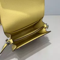 $72.00 USD Hermes AAA Quality Messenger Bags In Silver For Women #1330164