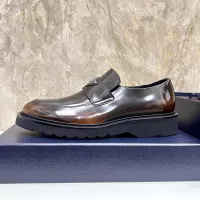 $155.00 USD Prada Leather Shoes For Men #1330235