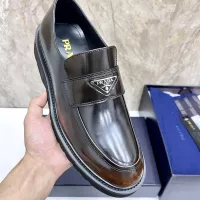 $155.00 USD Prada Leather Shoes For Men #1330235