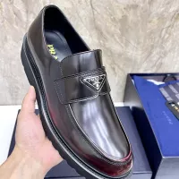 $155.00 USD Prada Leather Shoes For Men #1330236