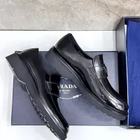$155.00 USD Prada Leather Shoes For Men #1330237