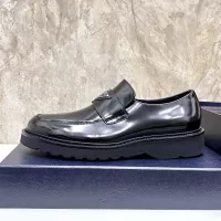 $155.00 USD Prada Leather Shoes For Men #1330237