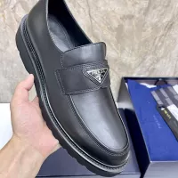 $155.00 USD Prada Leather Shoes For Men #1330238