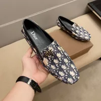 $72.00 USD Christian Dior Leather Shoes For Men #1330245