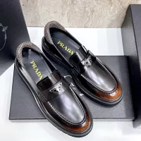 $155.00 USD Prada Leather Shoes For Men #1330378