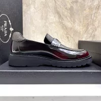 $155.00 USD Prada Leather Shoes For Men #1330379