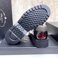 $155.00 USD Prada Leather Shoes For Men #1330379
