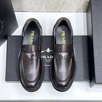 $155.00 USD Prada Leather Shoes For Men #1330380