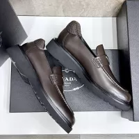 $155.00 USD Prada Leather Shoes For Men #1330380
