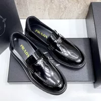 $155.00 USD Prada Leather Shoes For Men #1330381