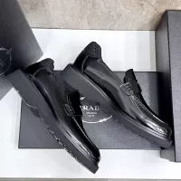 $155.00 USD Prada Leather Shoes For Men #1330381