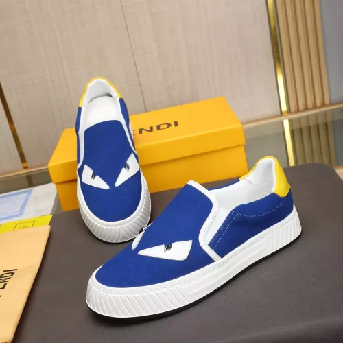 Fendi Casual Shoes For Men #1330576 $80.00 USD, Wholesale Replica Fendi Casual Shoes
