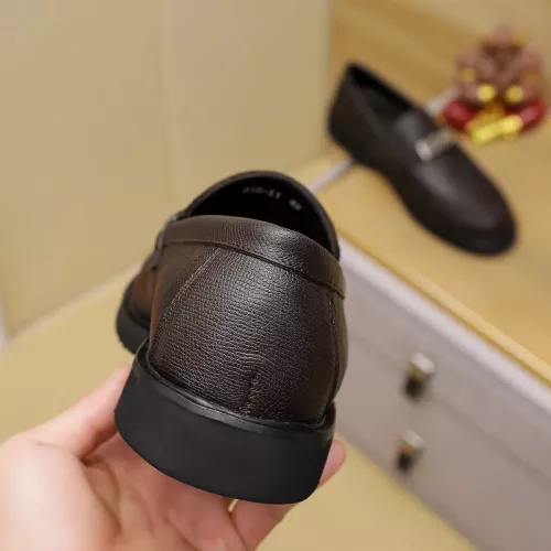 Replica Hermes Leather Shoes For Men #1330753 $85.00 USD for Wholesale